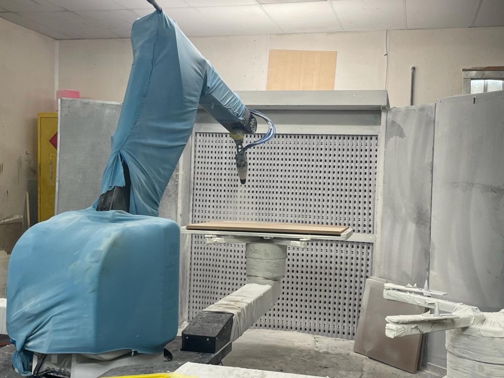 IMG-20240327-WA0008-1024×768 A image of a robotic spayer cover in a light blue cloth