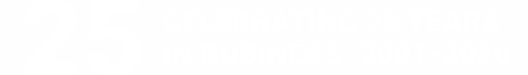 25 Years in Business